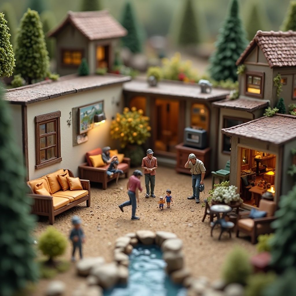 Create Tiny Worlds with Big Imagination with Vheer's Miniature World Generator