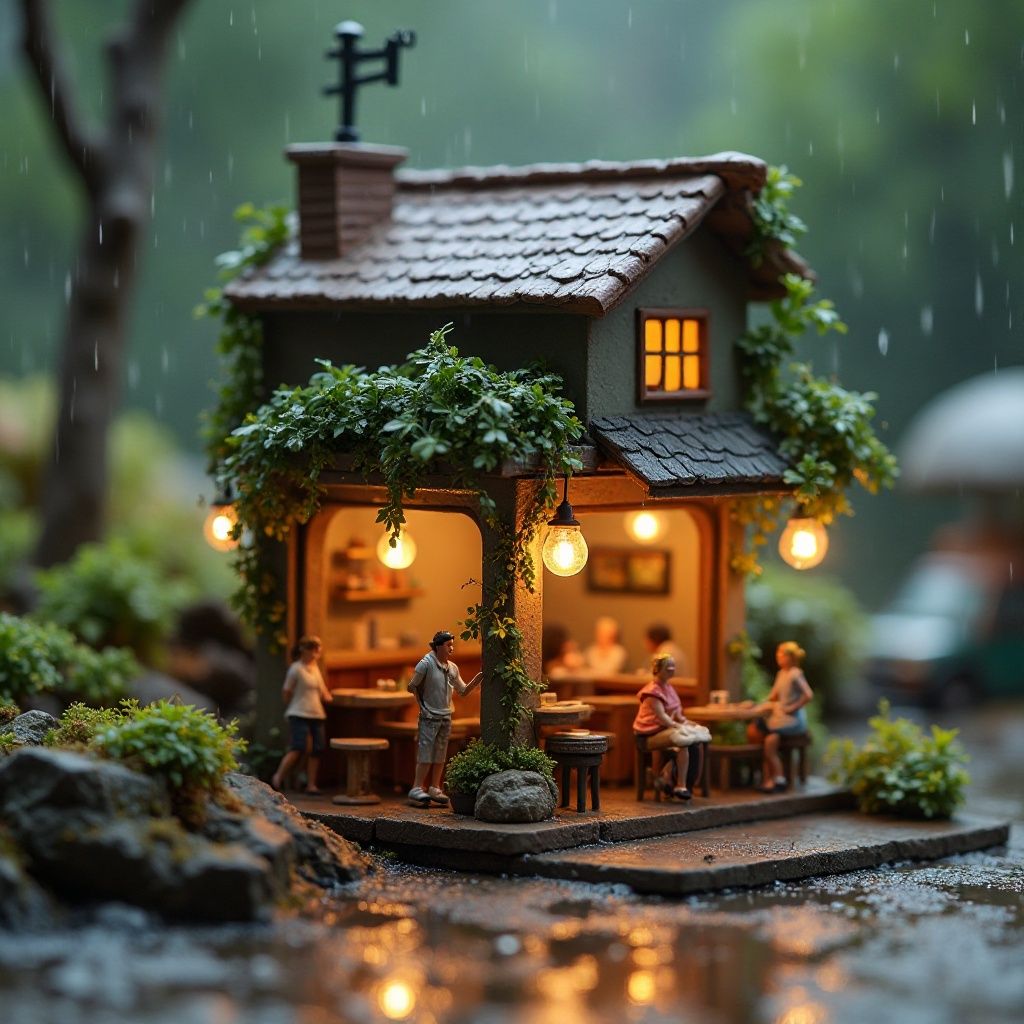 Create Tiny Worlds with Big Imagination with Vheer's Miniature World Generator
