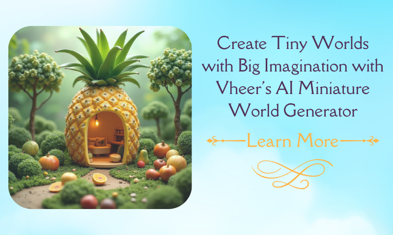 Create Tiny Worlds with Big Imagination with Vheer's Miniature World Generator